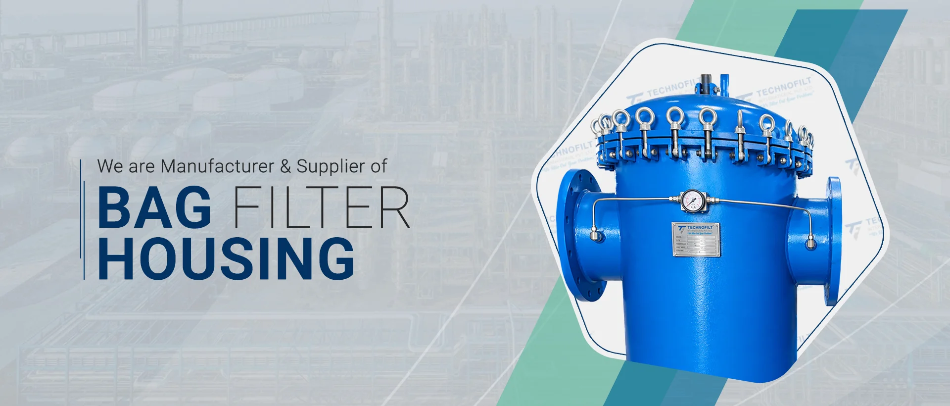 banner - bag filter housing